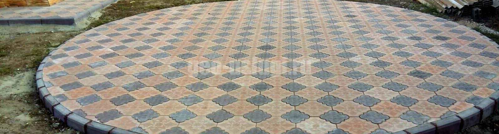 Укладка брусчатки