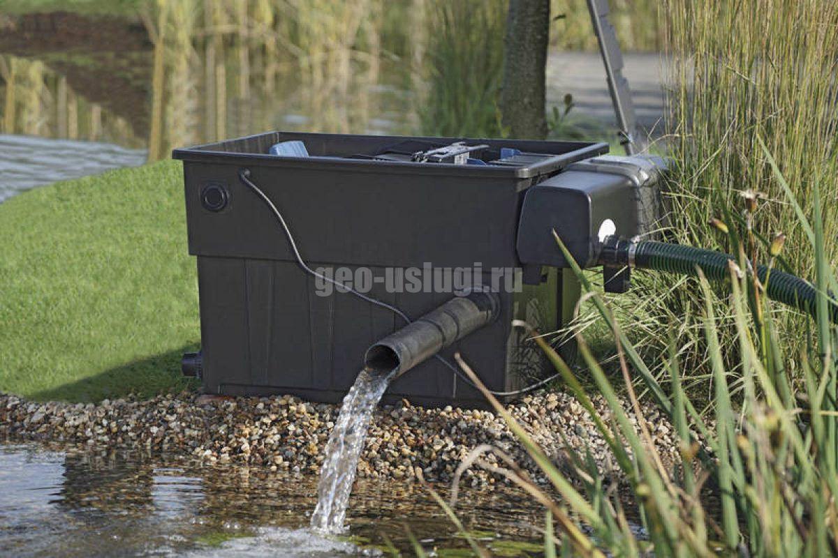 Создаем системы циркуляции воды и монтируем системы очистки воды