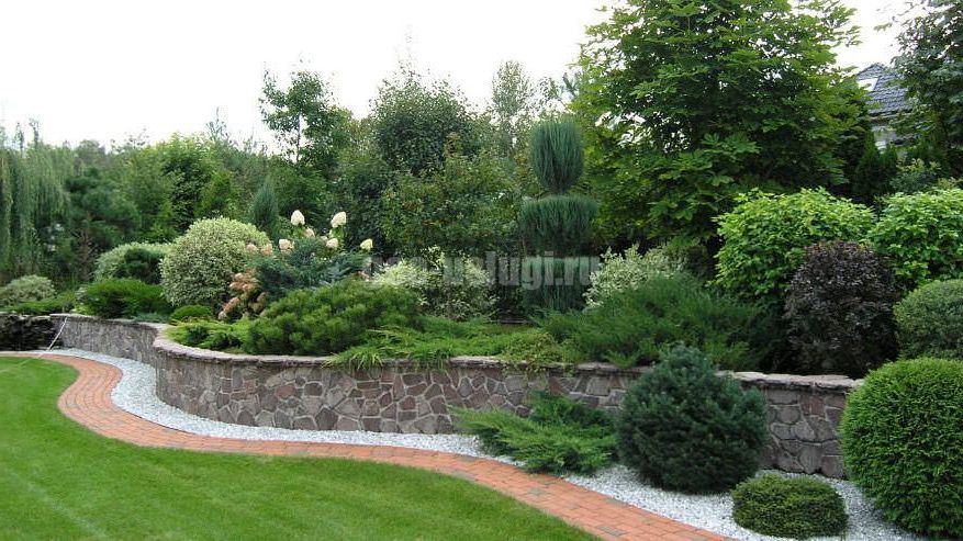 Ландшафтный дизайн дачного участка