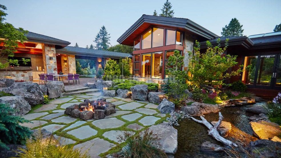 Ландшафтный дизайн дачного участка