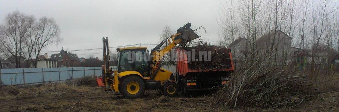 вывоз веток с участка